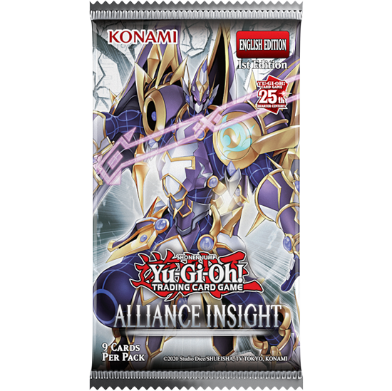 Yu-Gi-Oh! Alliance Insight Booster 1st Edition Englisch – 9 Karten
