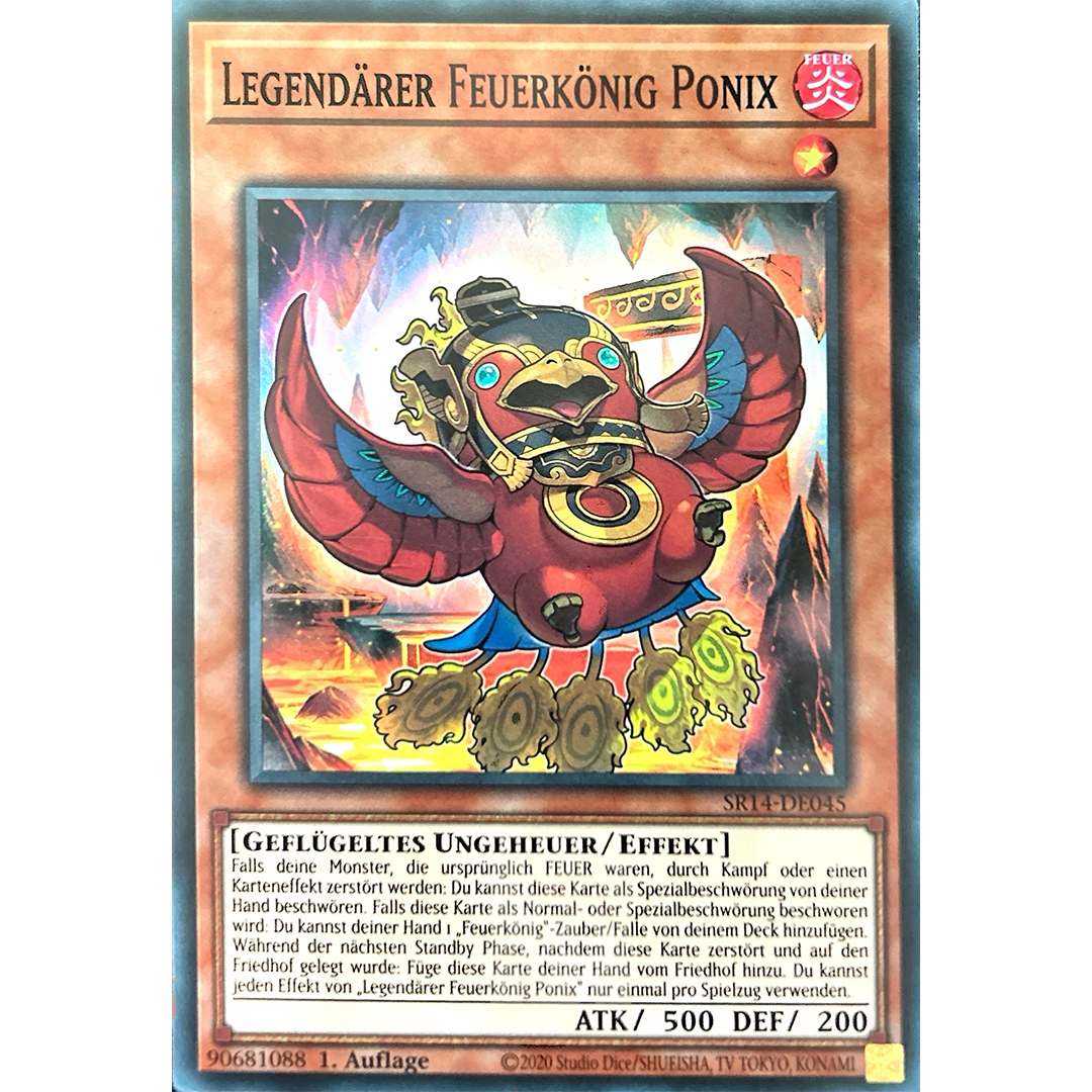 Legendärer Feuerkönig Ponix - Common