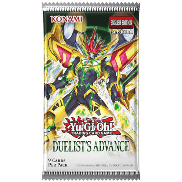 Yu-Gi-Oh! Duelist's Advance Booster 1st Edition Englisch – 9 Karten