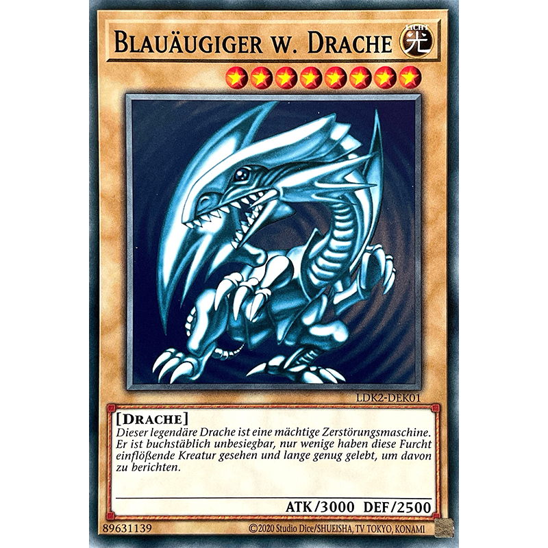 Blauäugiger w. Drache - Common