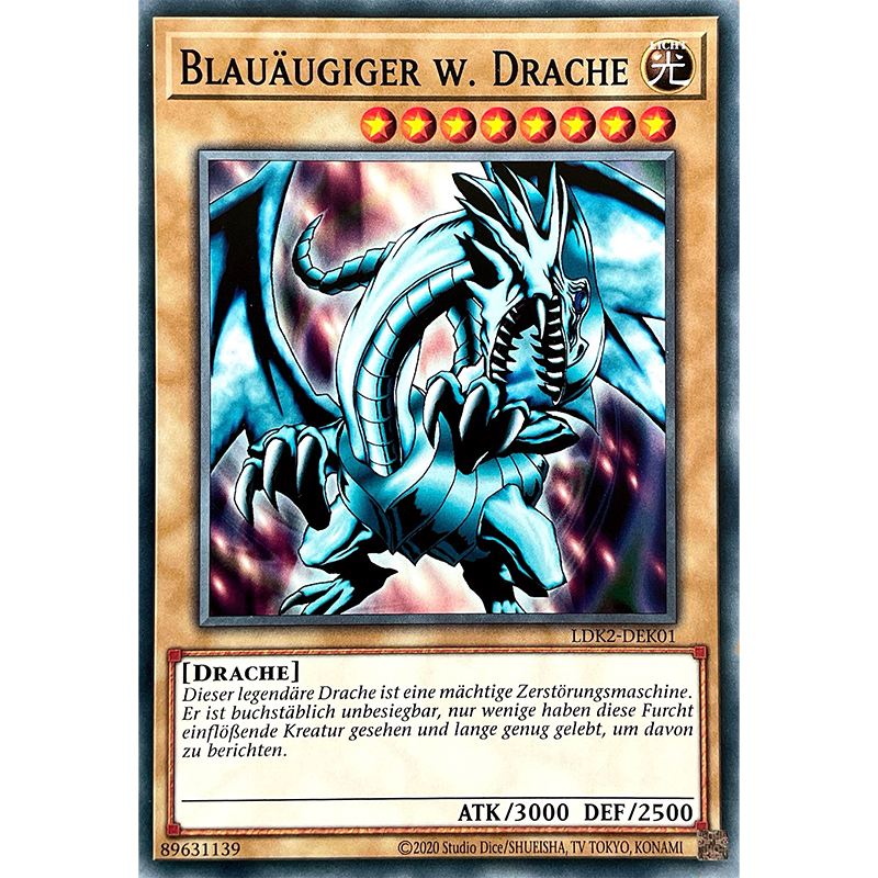 Blauäugiger w. Drache - Common