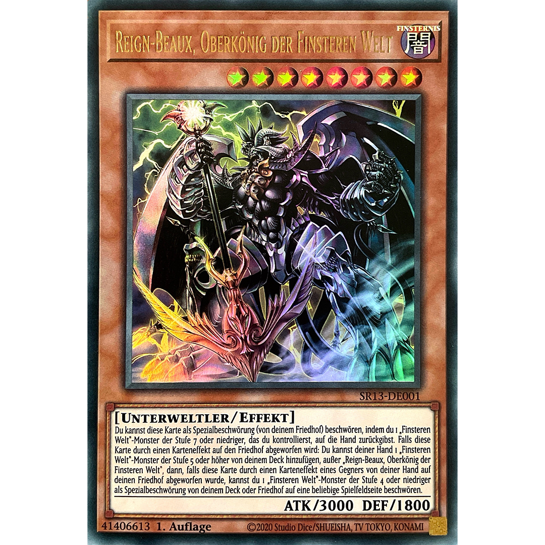 Reign-Beaux, Oberkönig der Finsteren Welt - Ultra Rare
