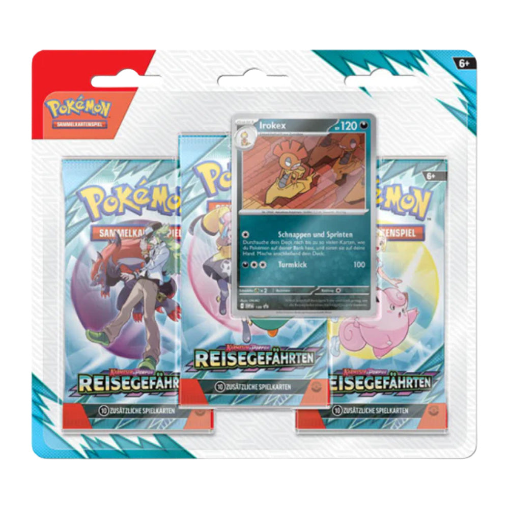 Pokemon Reisegefährten - 3-Pack Blister (deutsch)