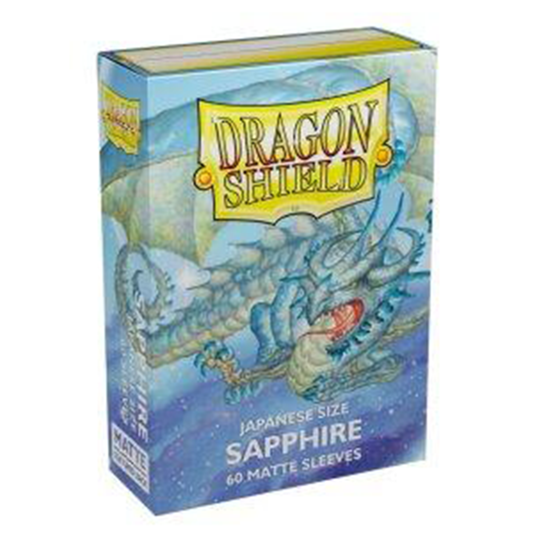 Dragon Shield Small Card Sleeves - Matte Sapphire (60 Sleeves)