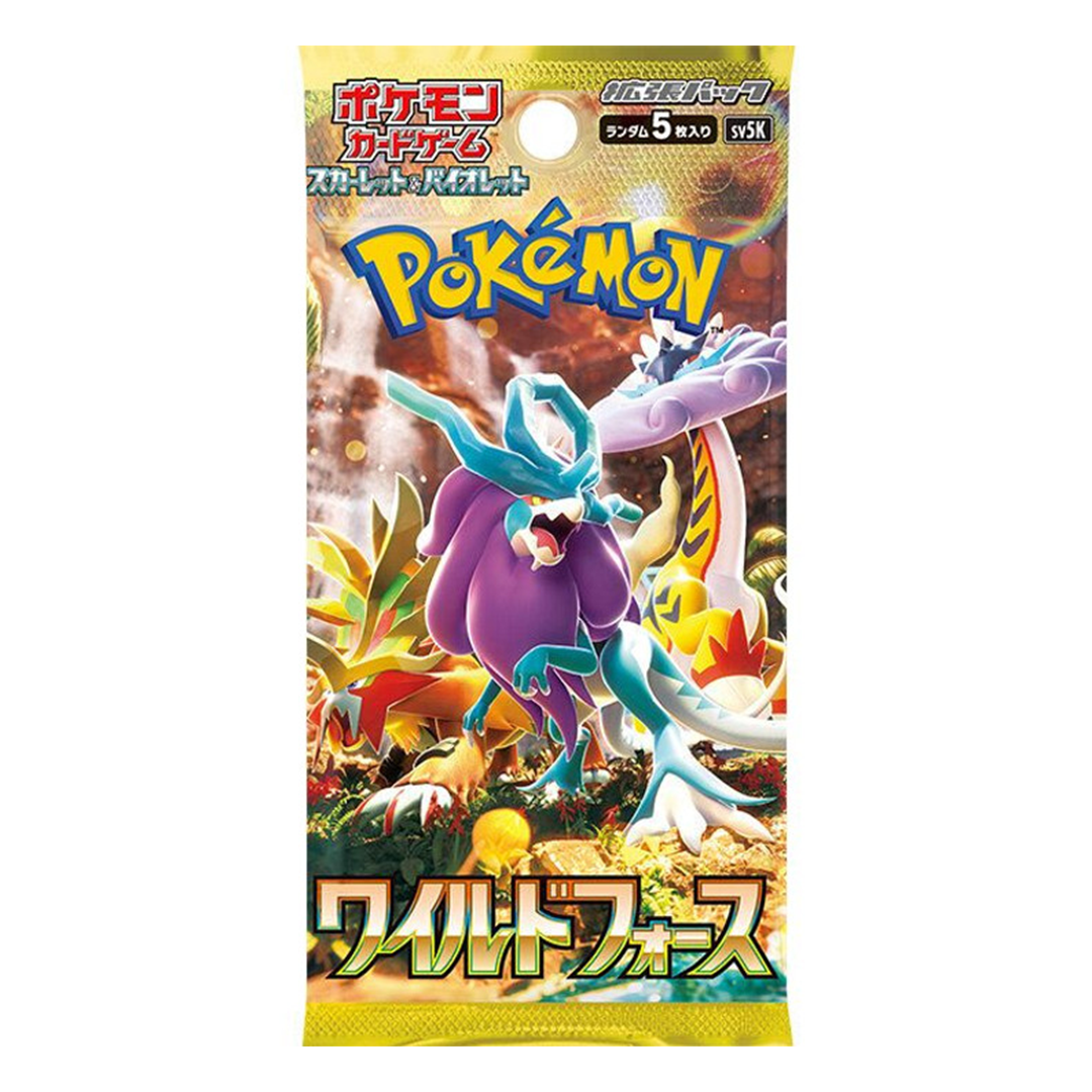 Pokemon Wild Force sv5K - Booster Pack (JP)
