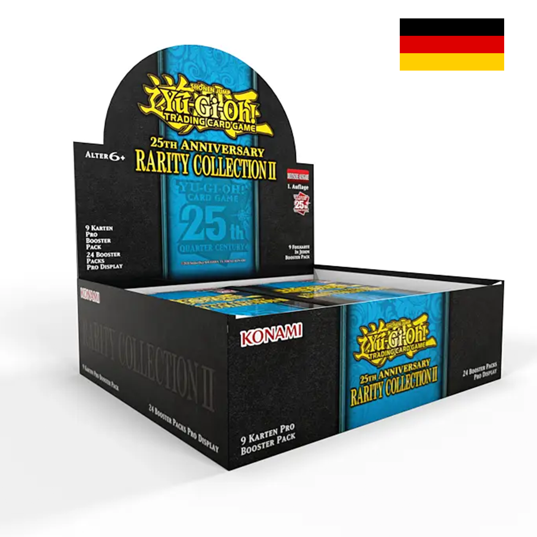 Yu-Gi-Oh! Rarity Collection II - Booster Display (deutsch)