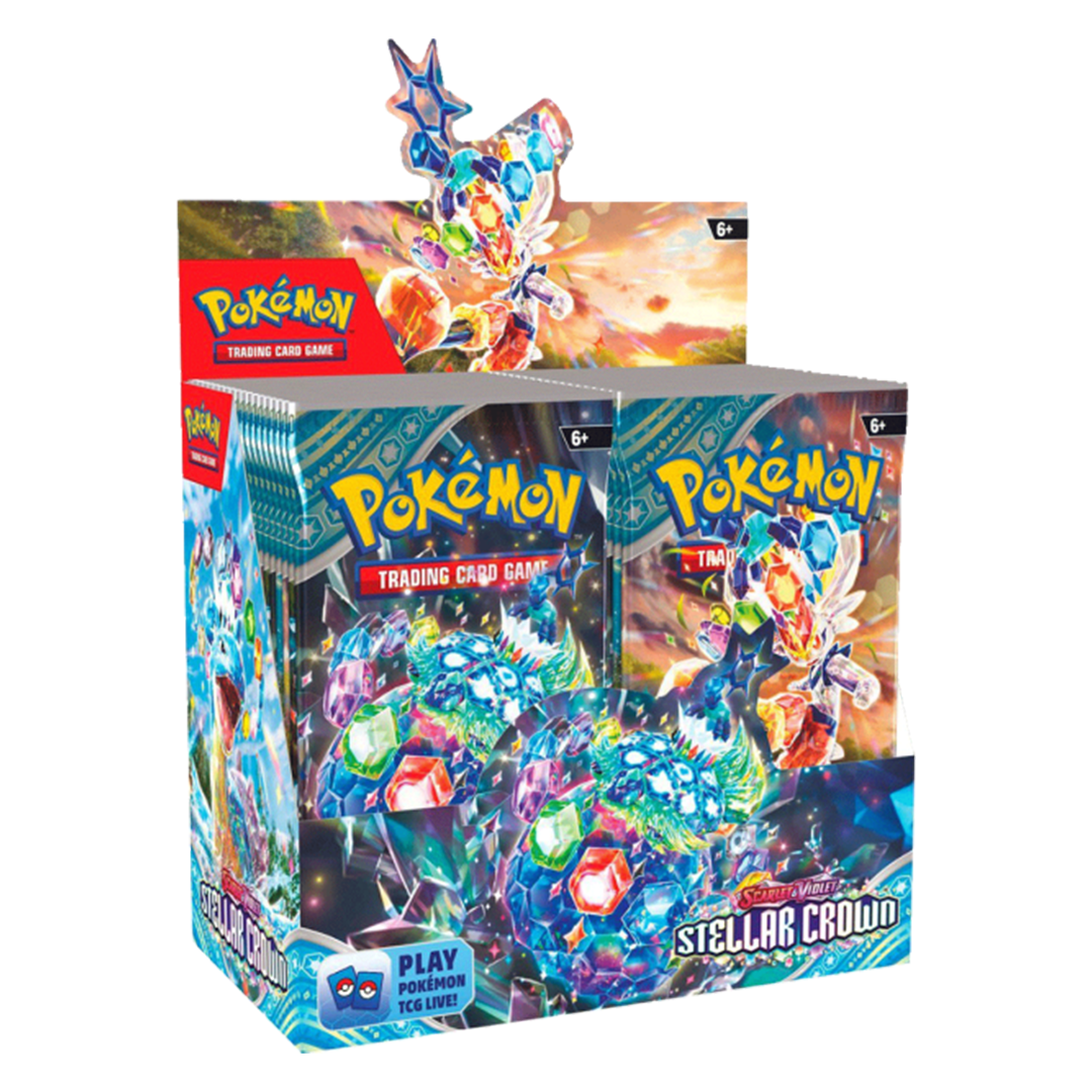 Pokemon Stellar Crown - Booster Display (englisch)