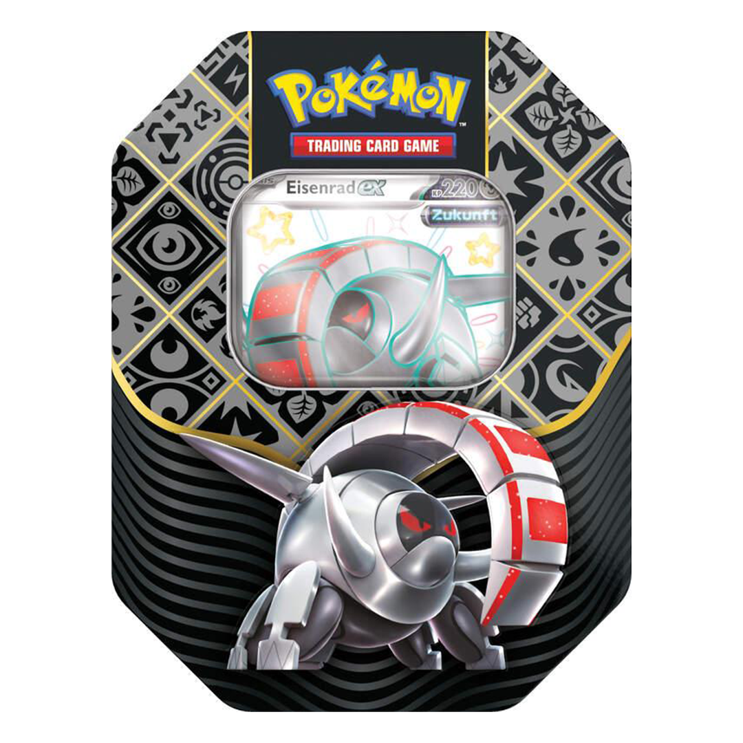 Pokemon Karmesin & Purpur - Paldean Fates Iron Treats ex Tin Box (EN)