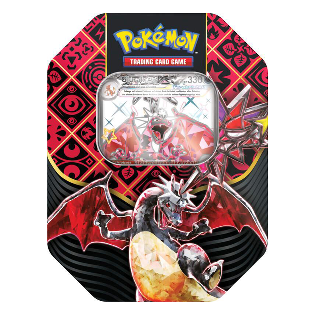 Pokemon Karmesin & Purpur - Paldean Fates Charizard ex Tin Box (EN)
