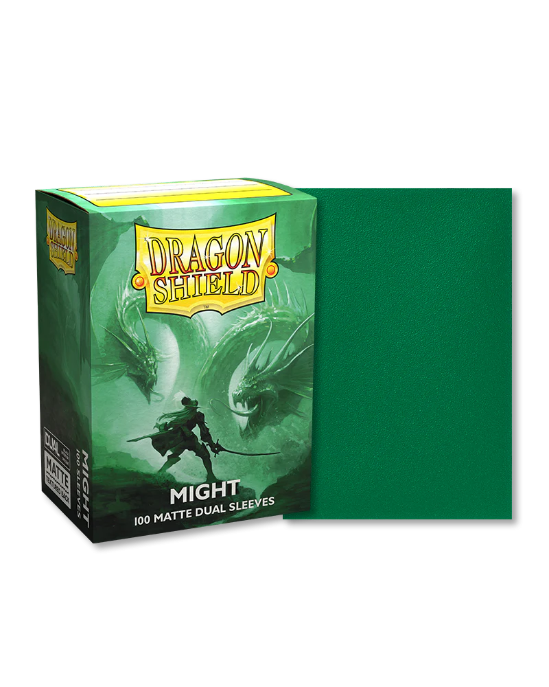 Dragon Shield Standard Size Card Sleeves - Matte Might (100 Sleeves)