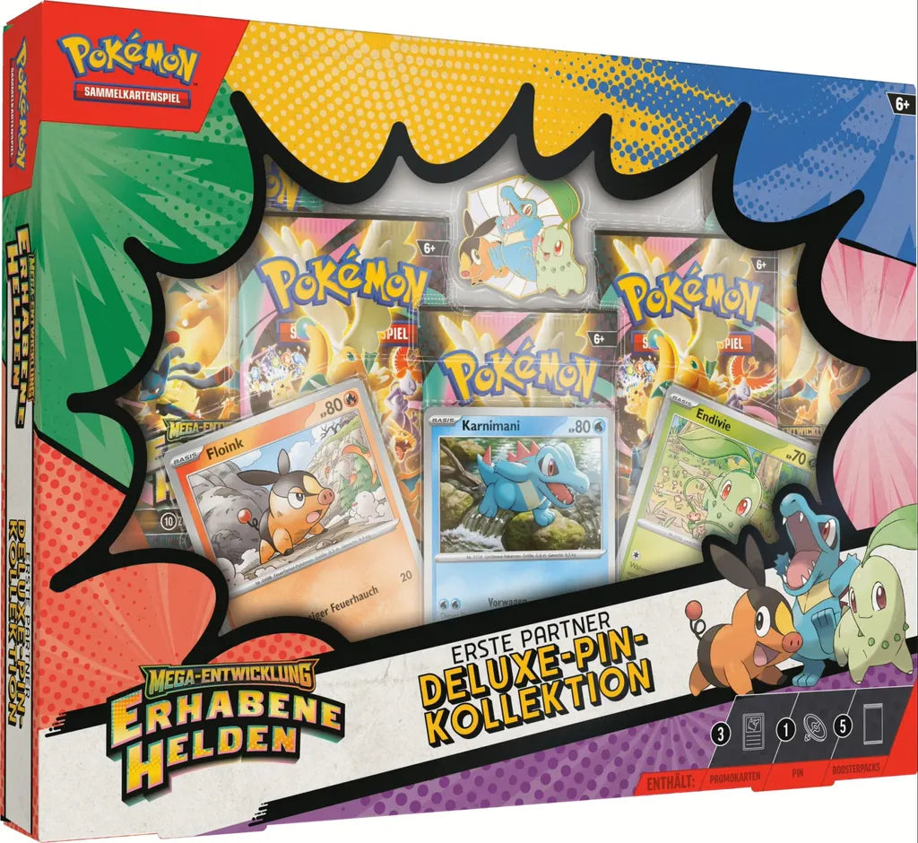 Pokemon Erhabene Helden Deluxe-Pin-Kollektion