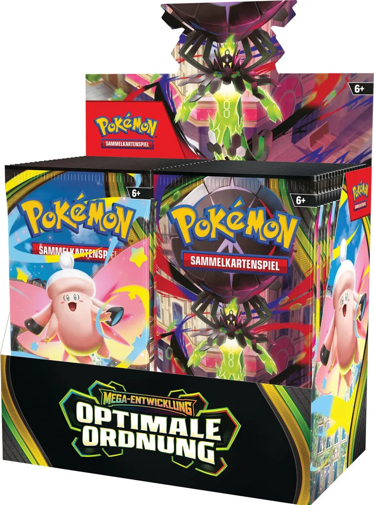 Pokemon Optimale Ordnung Display