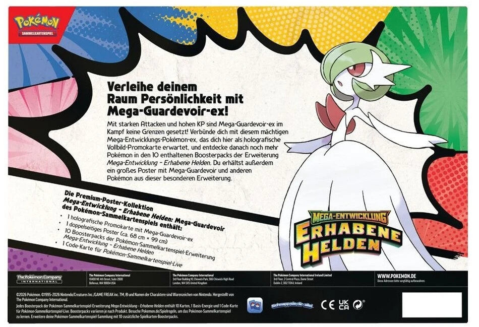 Pokemon - Erhabene Helden Premium-Poster-Kollektion Mega Guardevoir
