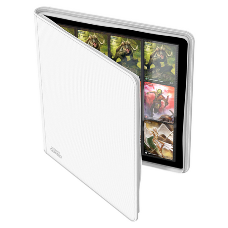 Ultimate Guard - 12-Pocket QuadRow ZipFolio XenoSkinTM - White