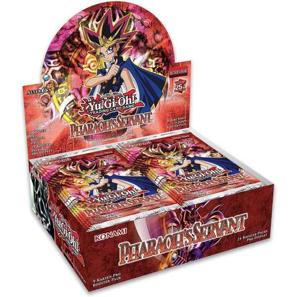 Yu-Gi-Oh! 25th Anniversary Display - Pharaoh’s Servant (deutsch)