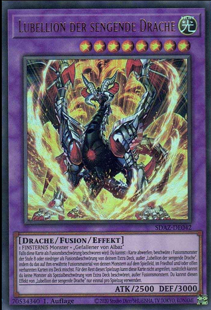 Lubellion der sengende Drache - Ultra Rare