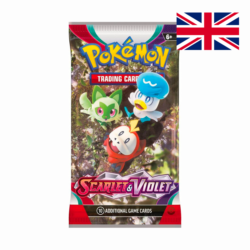 Pokemon Karmesin & Purpur Booster Pack (englisch)