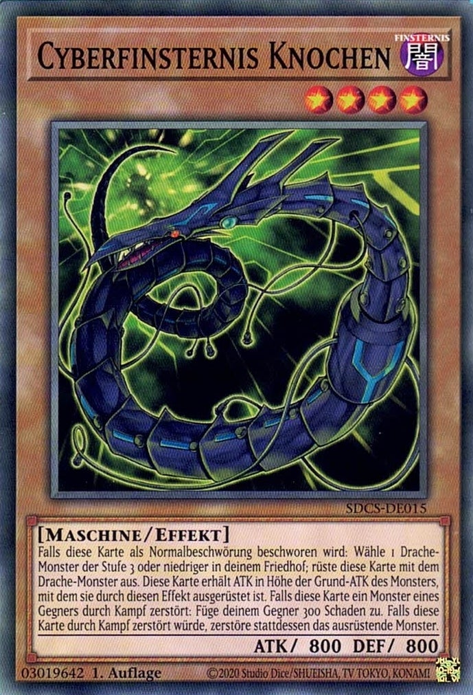 Cyberfinsternis Knochen - Common - Divine Cards
