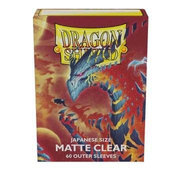Dragon Shield Matte Clear Outer Sleeves - Clear Cosmere (60 Sleeves) - Divine Cards