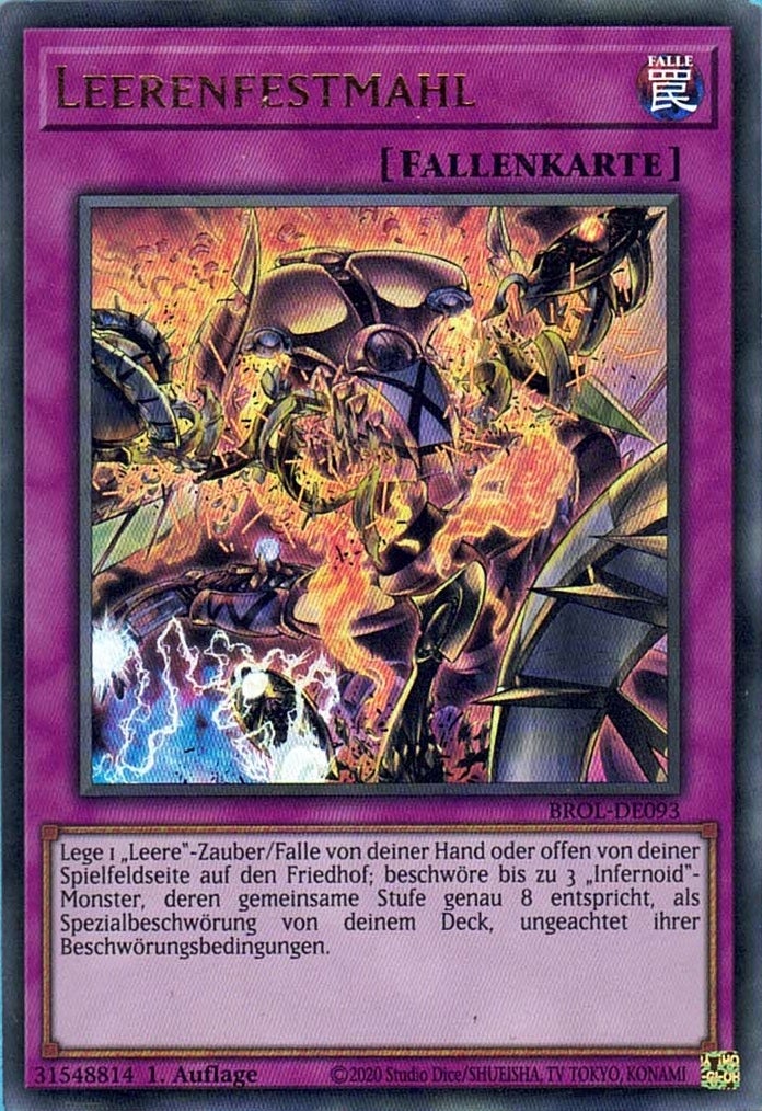 Leerenfestmahl - Ultra Rare - Divine Cards