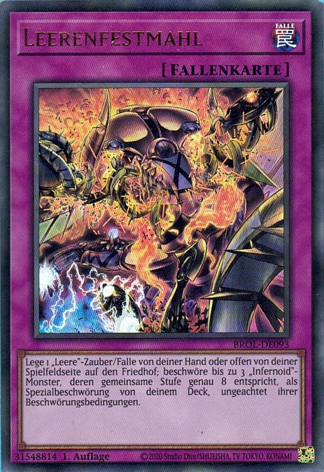 Leerenfestmahl - Ultra Rare - Divine Cards