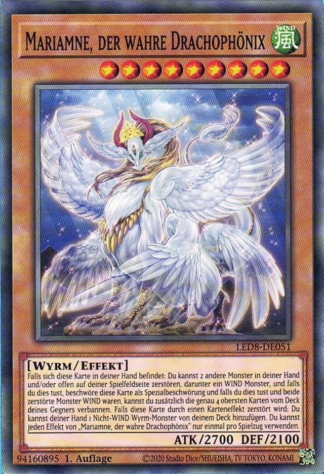 Mariamne,der wahre Drachophönix - Common - Divine Cards