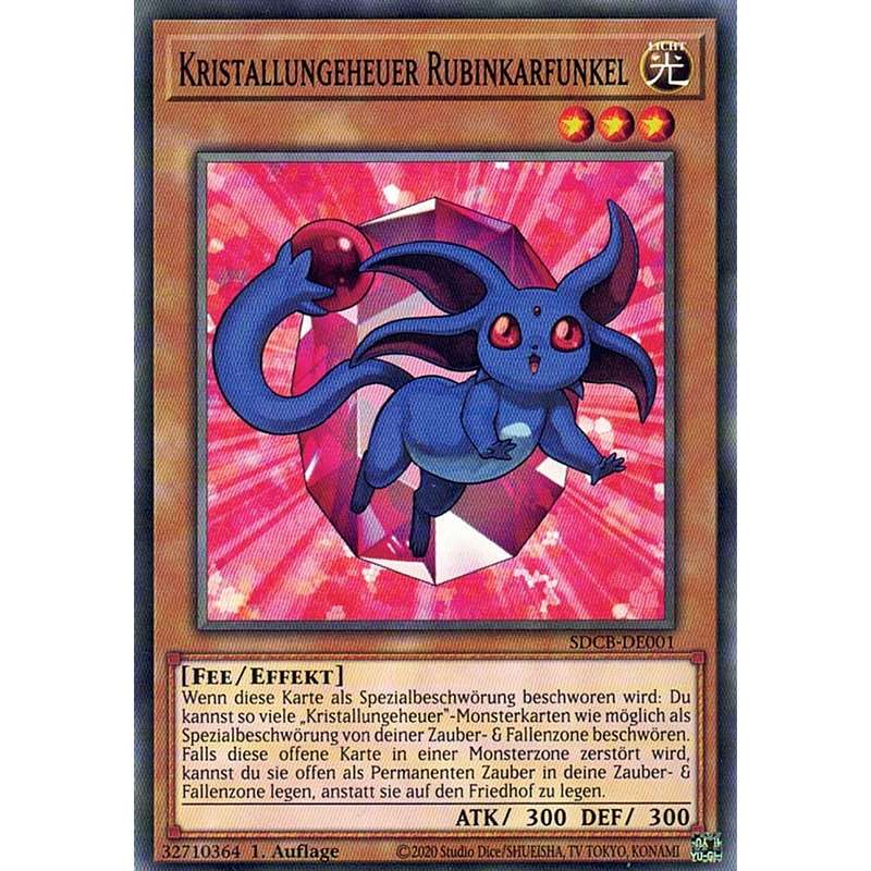 Kristallungeheuer Rubinkarfunkel - Common