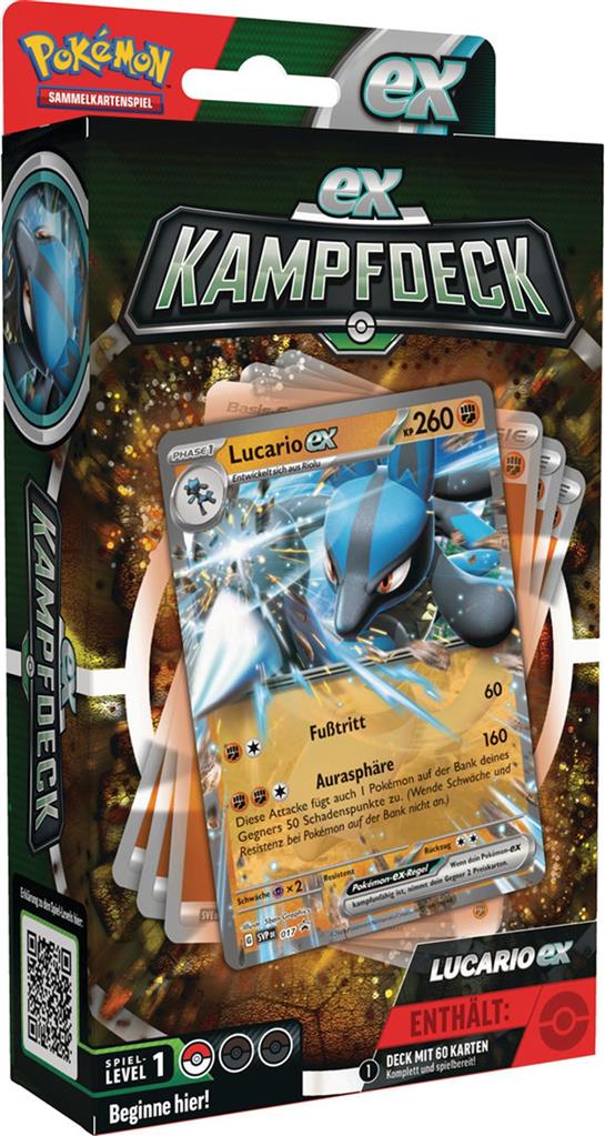 Pokemon Lucario-ex Kampfdeck (deutsch)