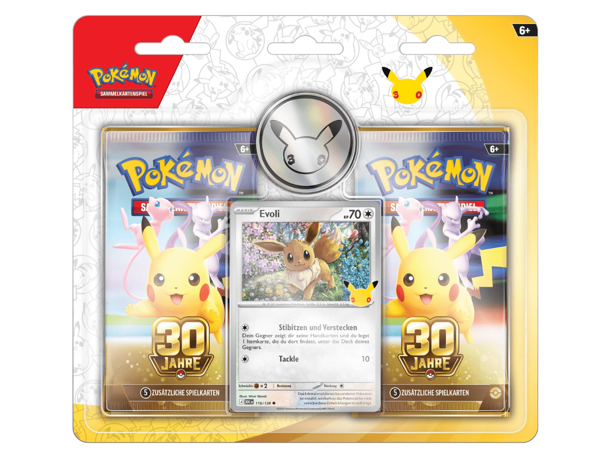 Pokemon - 30 Jahre 2-Pack Blister (DE)
