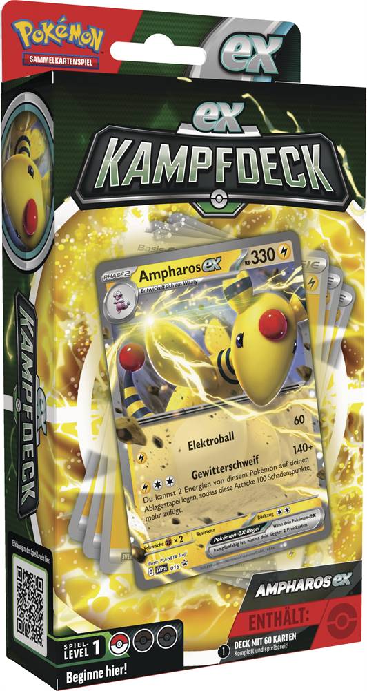 Pokemon Ampharos-ex Kampfdeck (deutsch)