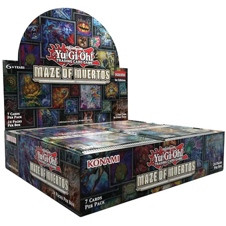 Yu-Gi-Oh! Maze of Muertos Booster Display 24 Packs Englisch