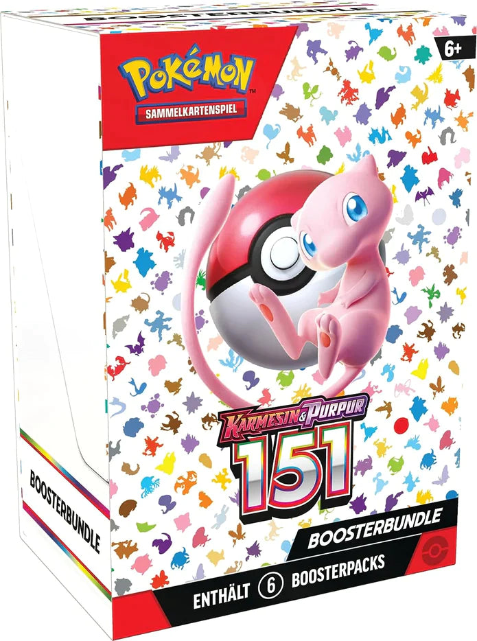 Pokemon Karmesin & Purpur 151 - Booster Bundle (englisch)