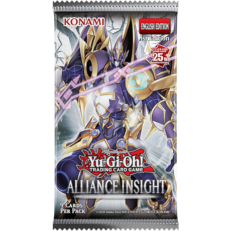 Yu-Gi-Oh! Alliance Insight Booster 1st Edition Englisch – 9 Karten