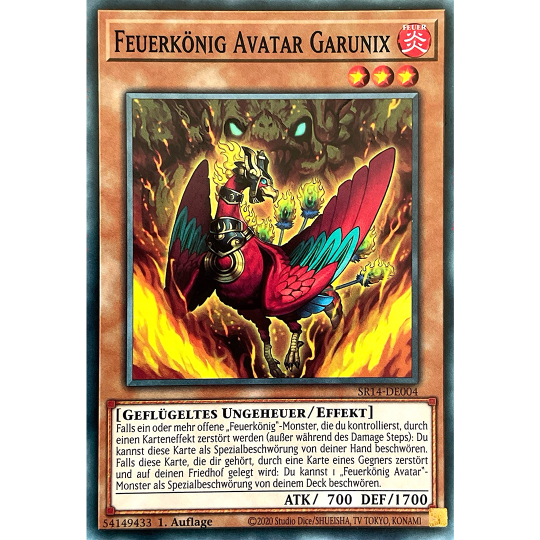 Feuerkönig Avatar Garunix - Common