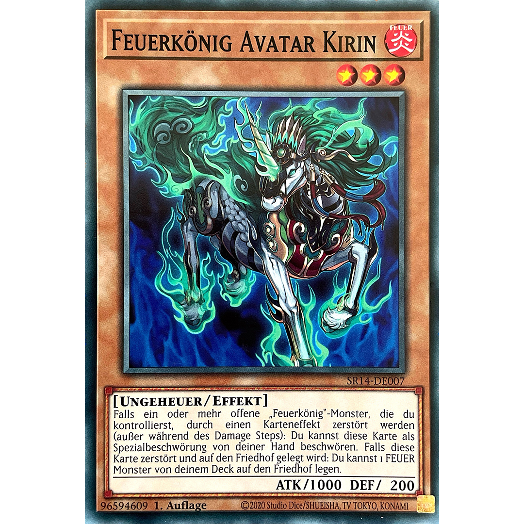 Feuerkönig Avatar Kirin - Common