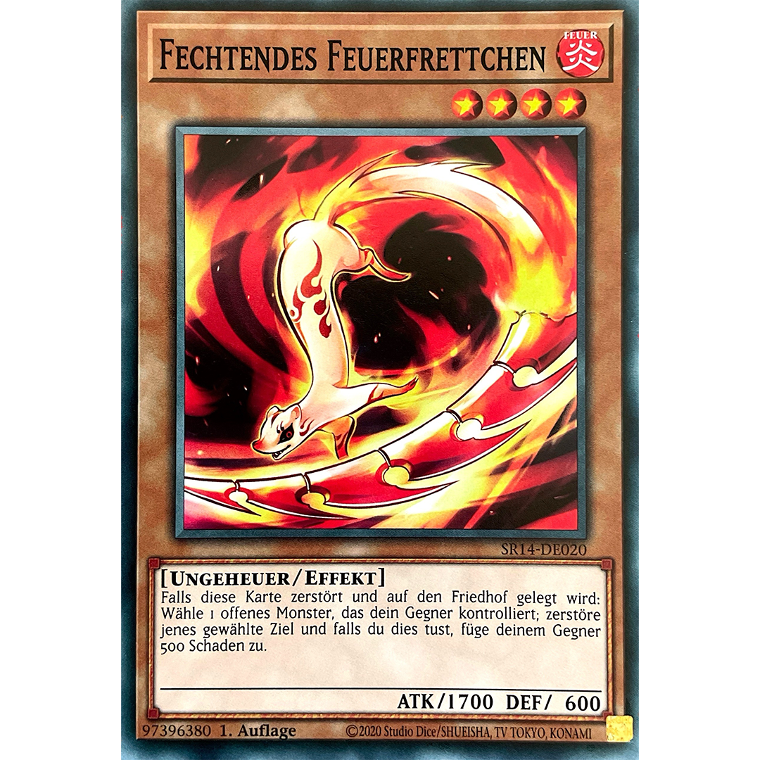 Fechtendes Feuerfrettchen - Common