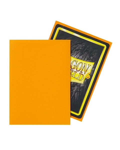Dragon Shield Standard Size Card Sleeves - Matte Orange