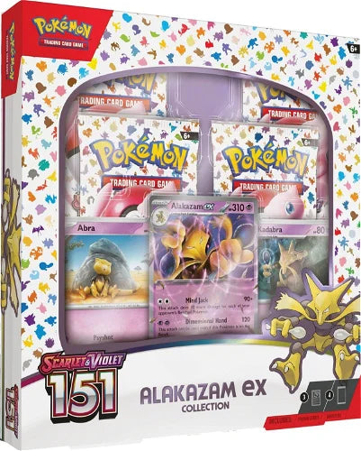 Pokemon Karmesin & Purpur 151 - Alakazam ex Collection (deutsch)