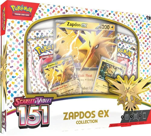 Pokemon Karmesin & Purpur 151 - Zapdos ex Collection (deutsch)