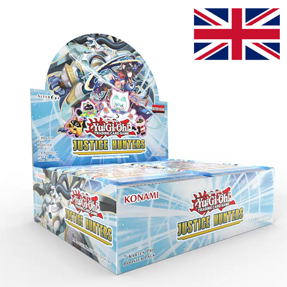 Yu-Gi-Oh! Justice Hunters Booster Display (englisch)