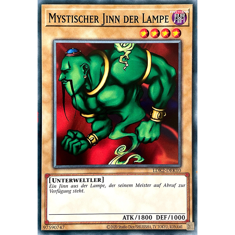 Mystischer Jinn der Lampe - Common