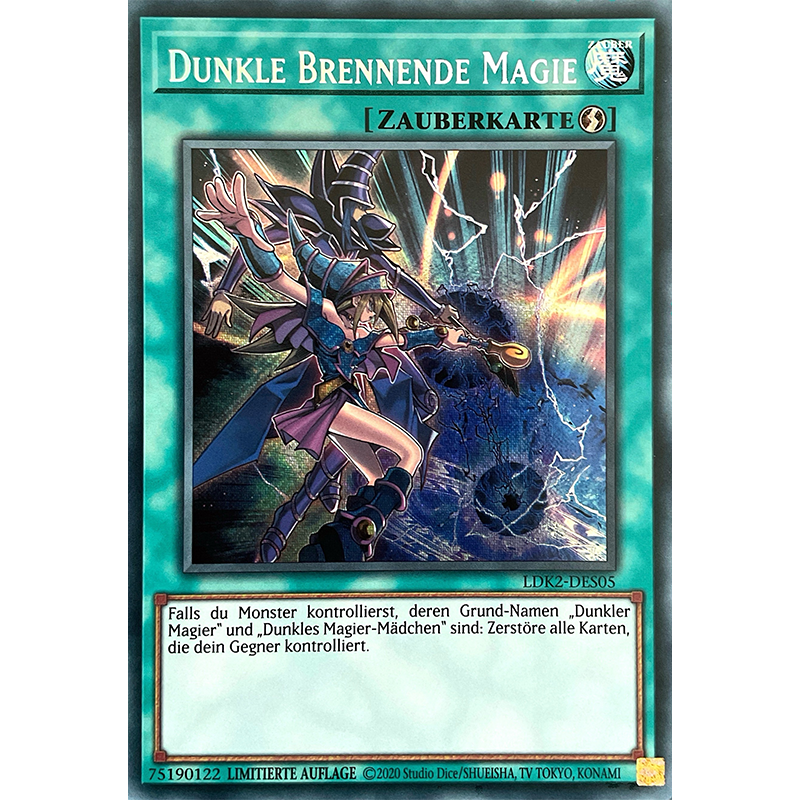 Dunkle Brennende Magie - Secret Rare