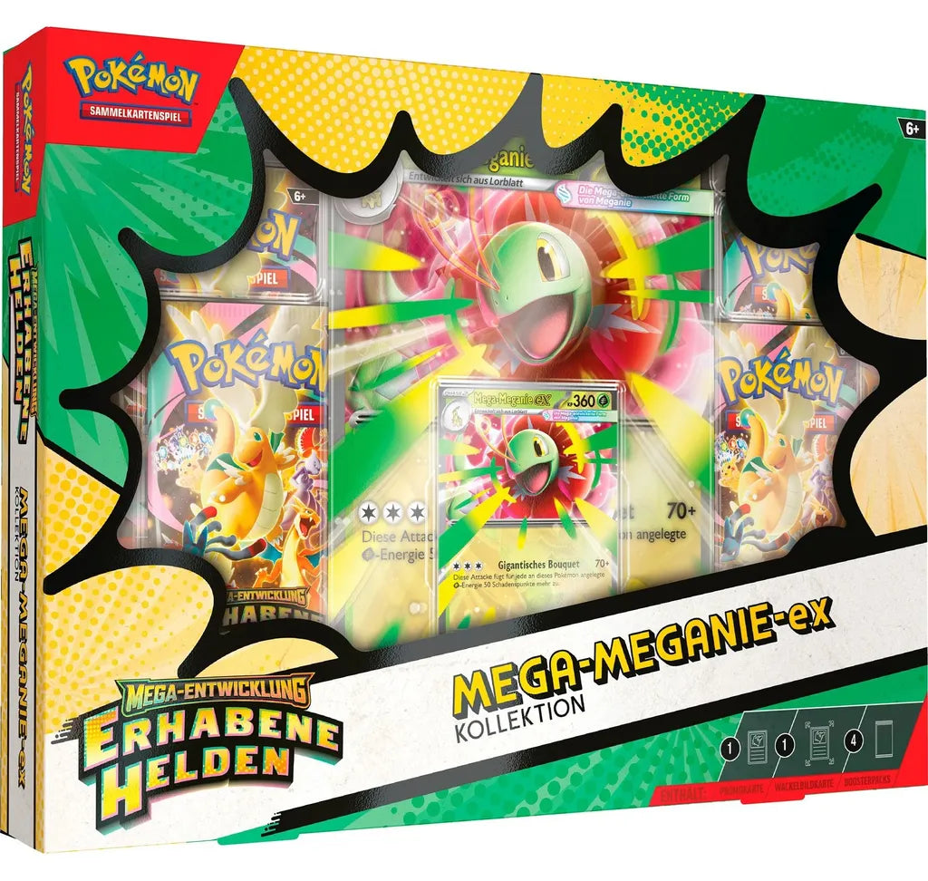 Pokémon - Mega Entwicklung Erhabene Helden - Mega-Meganie-ex Kollektion (DE)