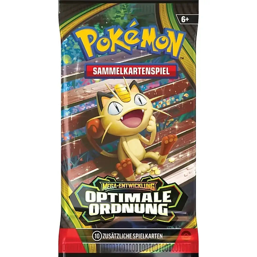 Pokemon Optimale Ordnung Booster Pack Deutsch