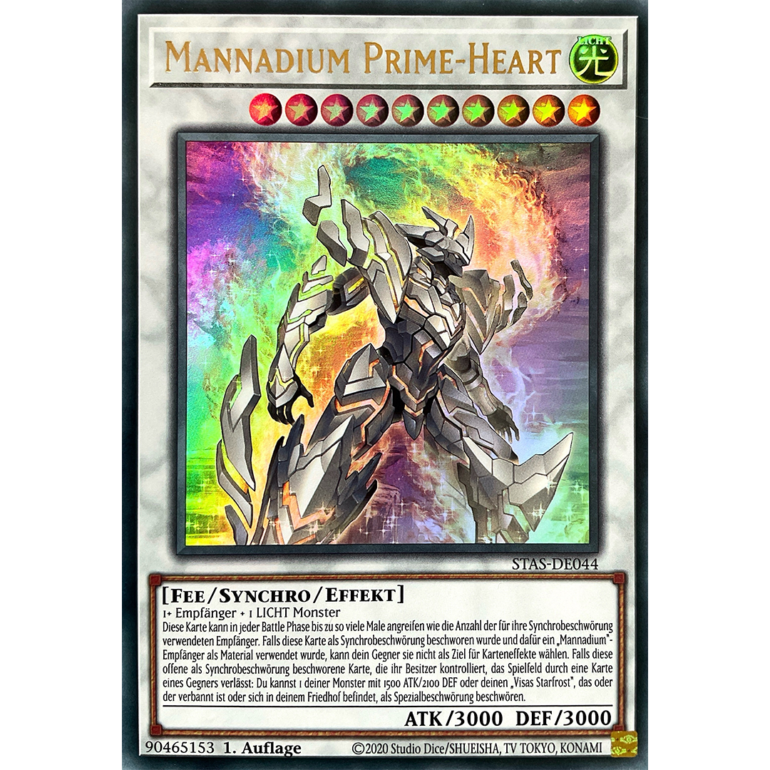 Mannadium Prime-Heart - Ultra Rare