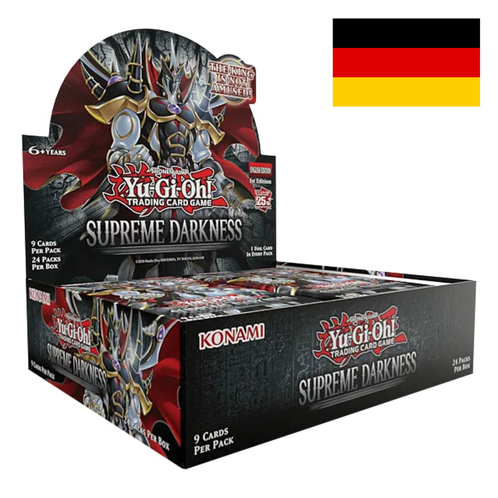 Yu-Gi-Oh! Supreme Darkness - Booster Display (deutsch)