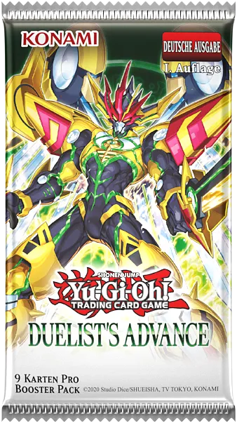 Yu-Gi-Oh! Duelist's Advance Booster 1st Edition Deutsch – 9 Karten