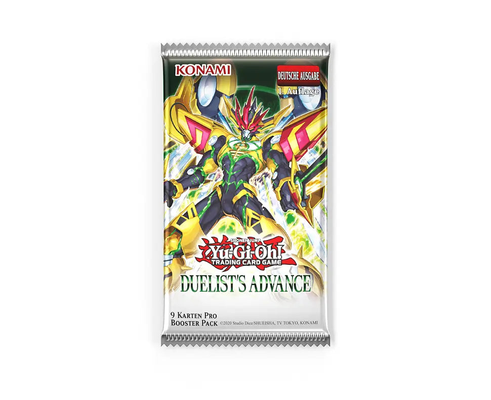 Yu-Gi-Oh Duelists Advance Booster deutsch