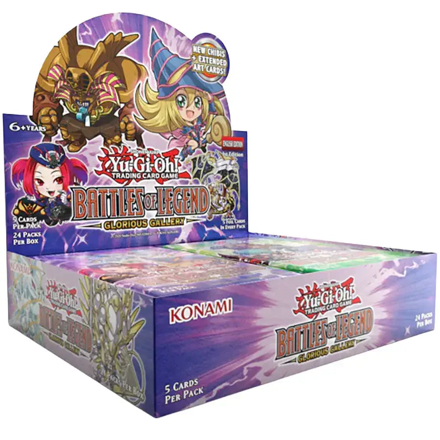 Yu-Gi-Oh Konami Glorious Gallery-Display