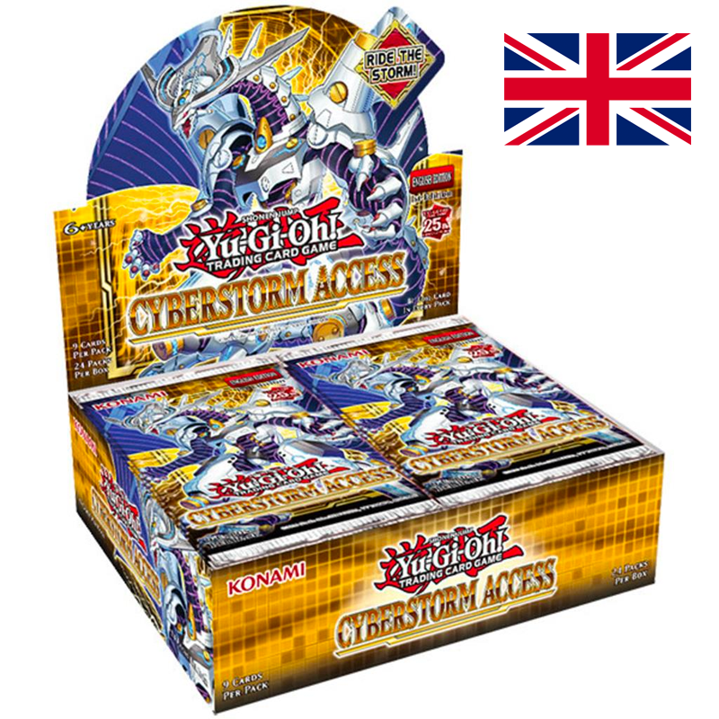 Yu-Gi-Oh! Cyberstorm Access Booster Display (englisch)